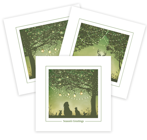 Spread some Christmas cheer with our enchanting Christmas cards