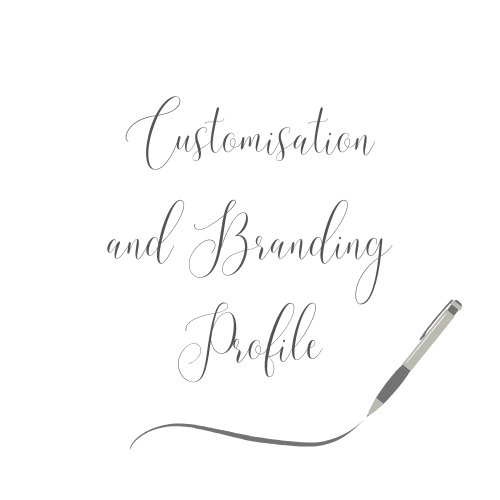 Customisation and Branding Profile
