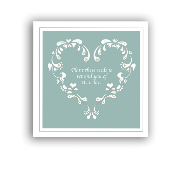 Heartfelt Essentials In our Hearts Paw Cards with Seeds (25 each)