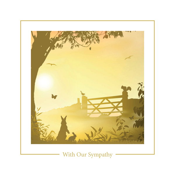 Sympathy cards (20 pack) Eternal Love - Rabbit