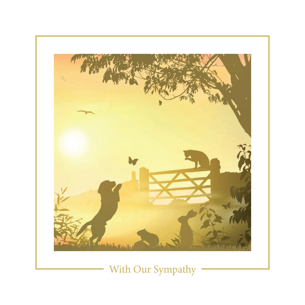 Sympathy cards (20 pack) Eternal Love - Small Animals